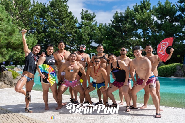 レポート：GMPDだらけの夢のプールパーティ「Rainbow Bear Pool」【g-lad xx】