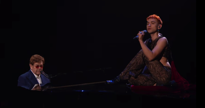 Elton John and Years & Years "It’s a Sin" (BRIT Awards 2021 Performance)【g-lad xx】