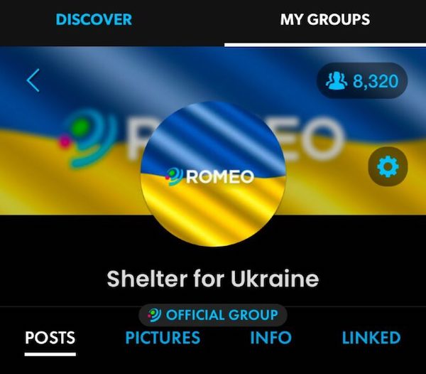 欧州のゲイアプリ「ROMEO」がウクライナから避難するゲイやその家族を支援【g-lad xx】