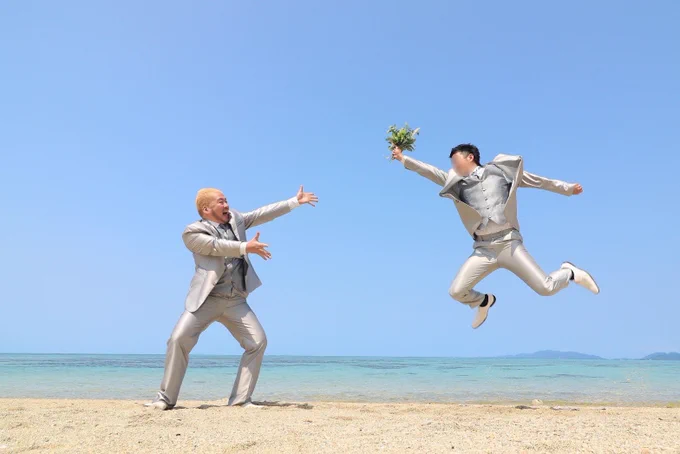 吉本坂46のマサルコさんが同性パートナーとの「結婚」を発表【g-lad xx】