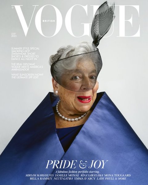 【プライド月間】英版『ヴォーグ』誌が「Pride & Joy」を特集、表紙はLGBTQのパイオニア【g-lad xx】