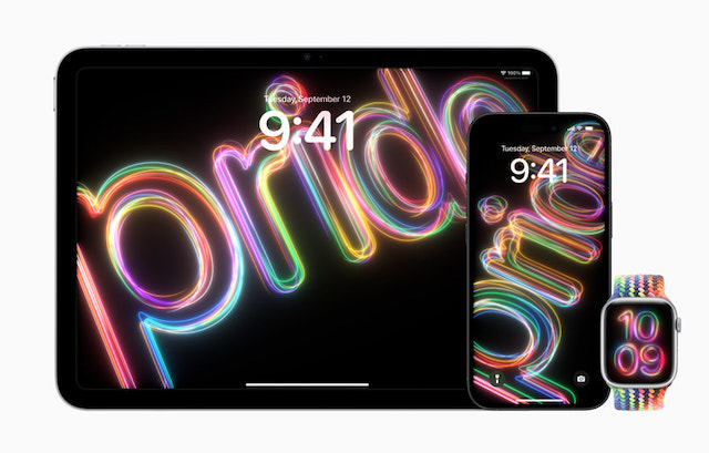 今年のAppleのプライドエディションはパーソナライズ可能な蛍光色のデザイン【g-lad xx】
