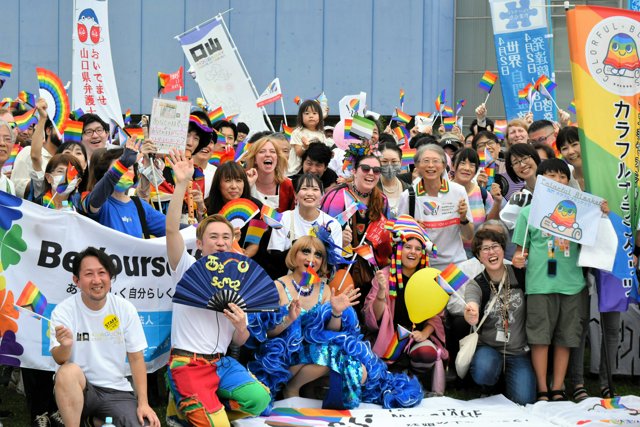 山口、旭川、小樽、青森、真鶴でパレードが開催されました【g-lad xx】