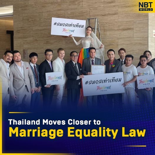 タイの婚姻平等法改正プロセスは70％完了、コミュニティが年内施行を要望【g-lad xx】