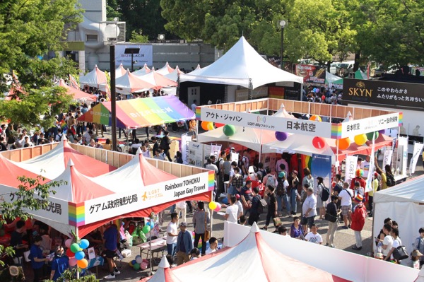 レポート：東京レインボープライド2018「Pride Festival」（1）会場の様子