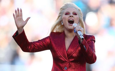 ‪Lady Gaga “National Anthem‬” @ Super Bowl 2016‬